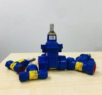 Задвижка резьбовая DN0020(¾") ВВ PN10/16, корпус-GJS-500-7(GGG50), клин-GJS-500-7(GGG50)+EPDM, □14 мм, Tmax=110°C (Польша)